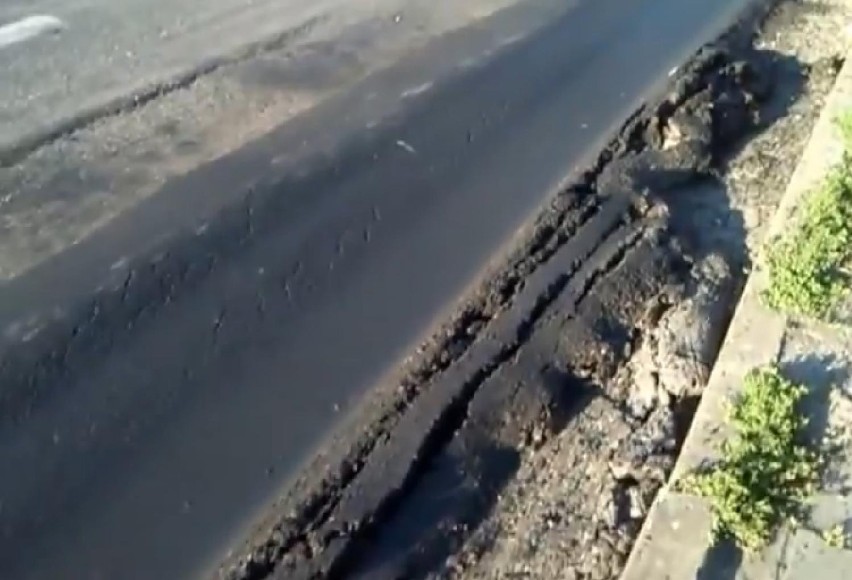 Fuszerka drogowców w Świerklanach: Położyli asfalt, a ten...