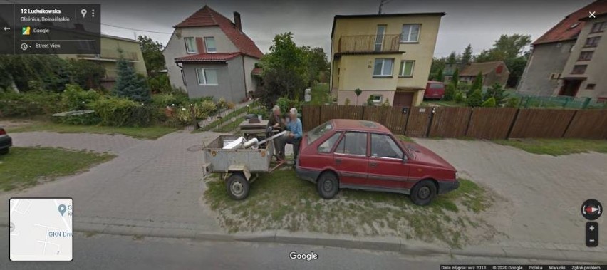 Polskie ulice w Google Street View: uchwycono niezłe perełki! Dziwne sytuacje to norma. Jak wypadamy w oku kamery Google? Zobacz ZDJĘCIA