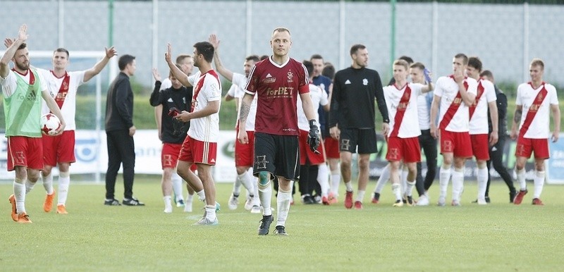 Awans piłkarzy ŁKS do I ligi. Zobacz radość zawodników i kibiców klubu [dużo zdjęć]