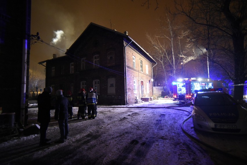 Pożar w Sosnowcu