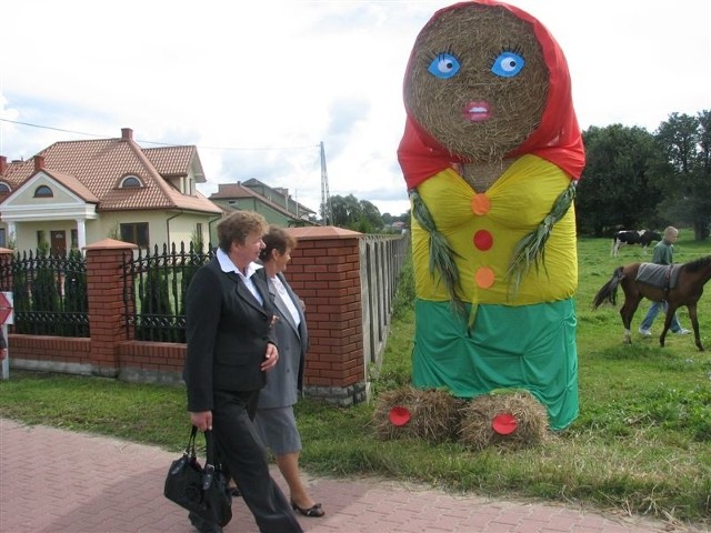 Taka baba witała gości Jarmarków