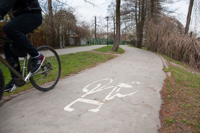 W Opolu jest coraz więcej ścieżek rowerowych.