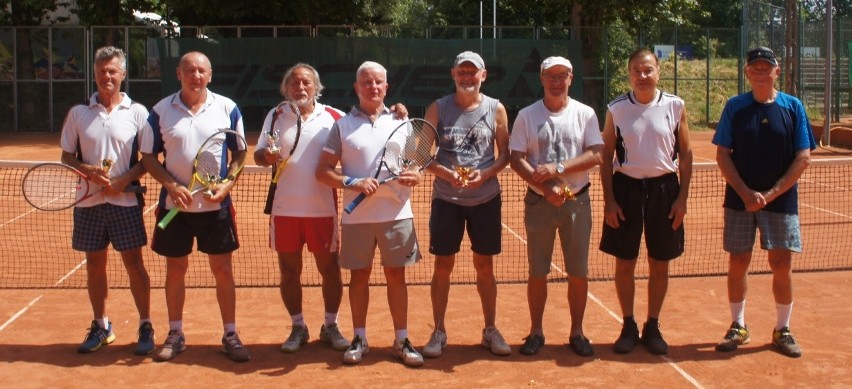 Tenisiści seniorzy walczyli na kortach Budowlanych Lublin (ZDJĘCIA)