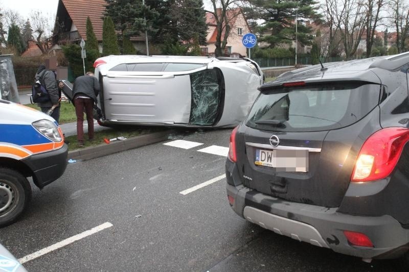 Wypadek na al. Piastów, 02.12.2015