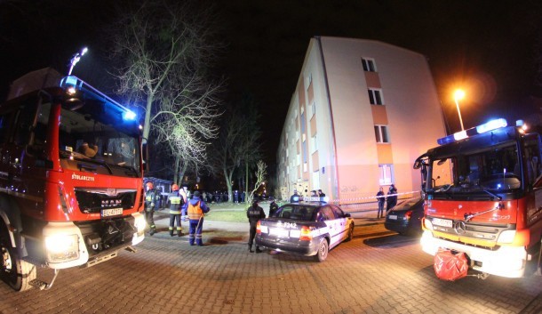 Wybuch gazu w bloku w Łodzi