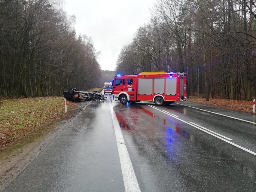 Co najmniej do godz. 16.30 potrwają utrudnienia na drodze...