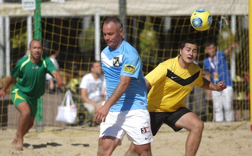 Beachsoccer w Manufakturze: Grembach Łódź - Galacticos Zgierz 8:2 [ZDJĘCIA+FILM]