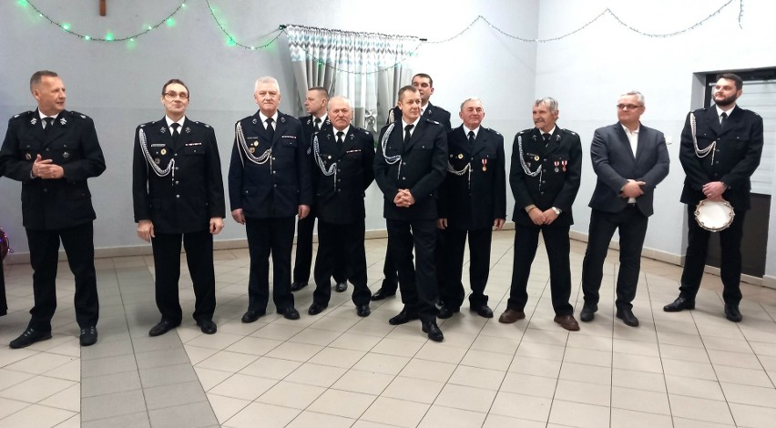 Spotkanie opłatkowe strażaków OSP z gminy Ostrów Mazowiecka odbyło się 12.01.2024