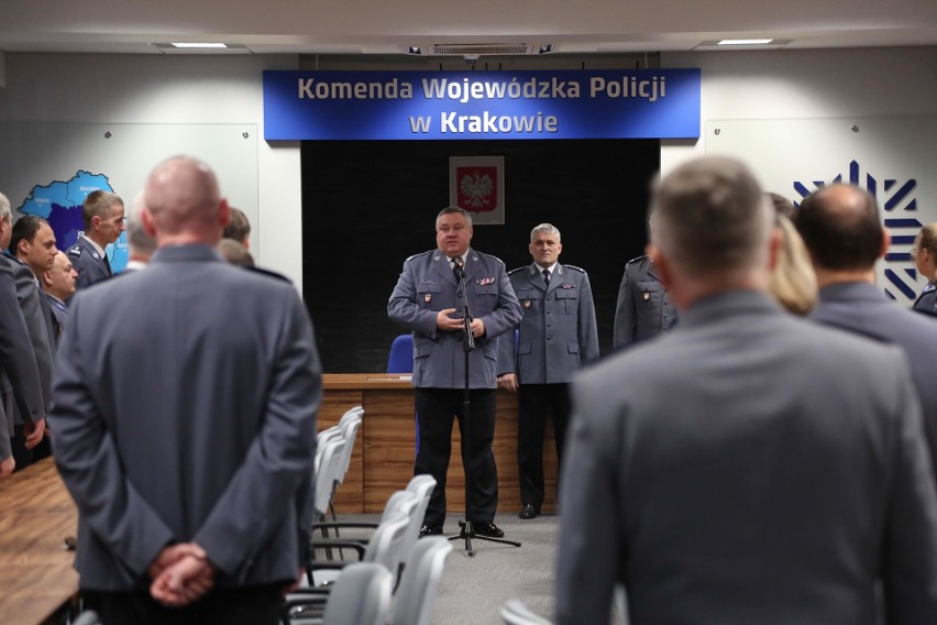 Nowi zastępcy Komendanta Wojewódzkiego Policji w Krakowie