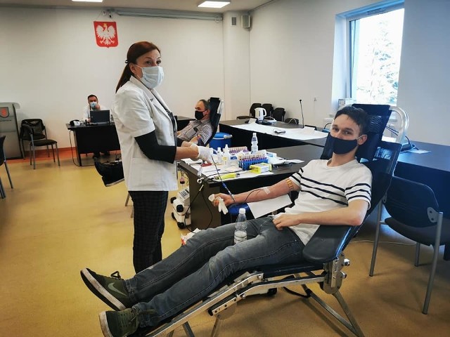Mieszkańcy Skaryszewa w ostatniej akcji poboru oddali ponad 18 litrów krwi.
