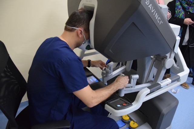 Robot chirurgiczny da Vinci kosztował 10 mln zł. To najdroższe urządzenie w gorzowskim szpitalu.
