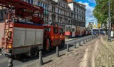 Zerwanie sieci trakcyjnej w centrum Bydgoszczy. Tramwaje już kursują normalnie