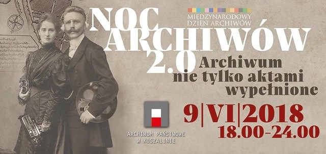 Archiwum Państwowe w Koszalinie zaprasza na Noc Archiwów