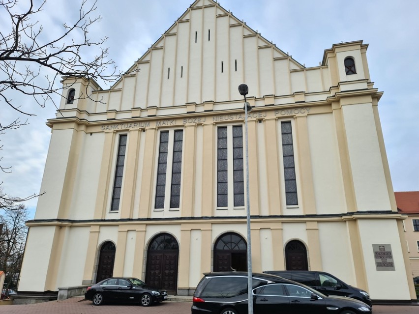 Kościół redemptorystów w Toruniu....