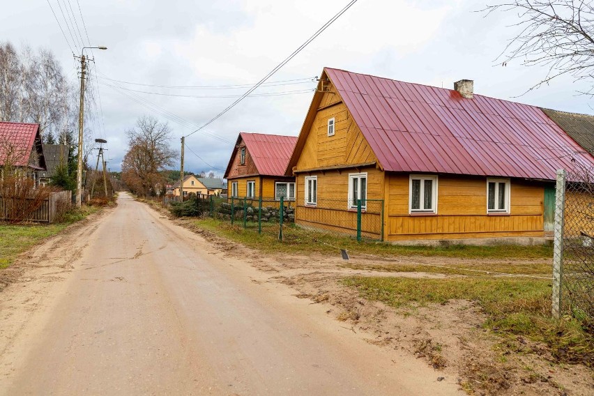 Wieś Kruglany w gminie Kuźnica (8.11.2021)
