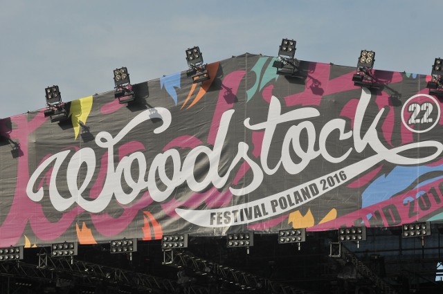 Tak wygląda element dekoracji dużej sceny na Przystanku Woodstock 2016.