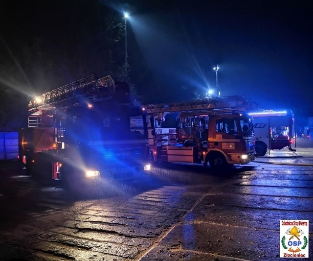 W nocy z piątku na sobotę w jednym z zakładów w miejscowości Suliszewo doszło do pożaru.