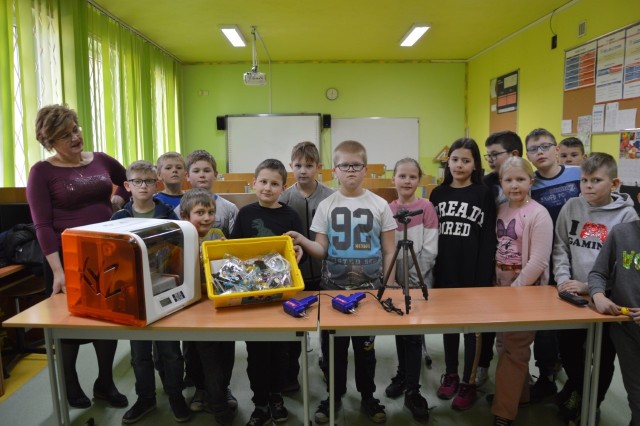 Wszystkie szkoły w gminie Przytyk zyskały nowy sprzęt  do prowadzenia zajęć. Jest on także w szkole podstawowej we Wrzosie.