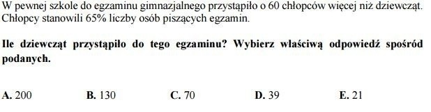 Egzamin gimnazjalny 2019. Część matematyczno-przyrodnicza:...