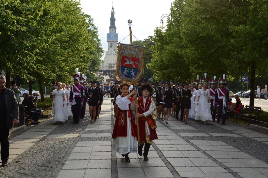 Parada orkiestr dętych OSP W Częstochowie