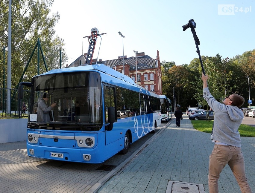 Szczecin testuje autobusy elektryczne [zdjecia] 