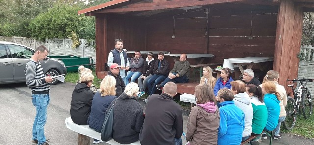 Chętne na nowe koło były zarówno kobiety, jak i mężczyźni. Zapisali się nawet strażacy z OSP