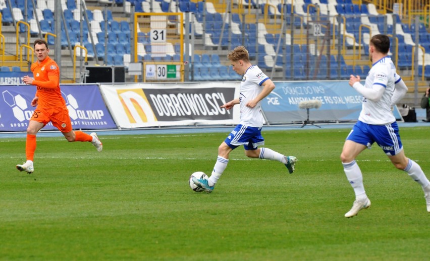 PKO BP Ekstraklasa. Mimo niezłego meczu PGE Stal Mielec przegrała u siebie z Zagłębiem Lubin