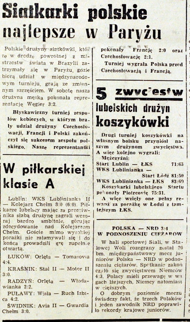 Z archwium Kuriera: Wydanie z 22 listopada 1960 roku