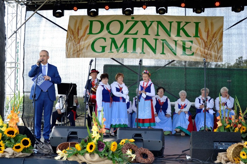 Rolnicy z gminy Kruszwica w tym roku świętowali w Ostrowie....