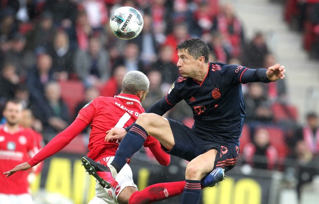 Robert Lewandowski strzelił trzeciego gola w trzecim meczu Bayernu w tym roku.
