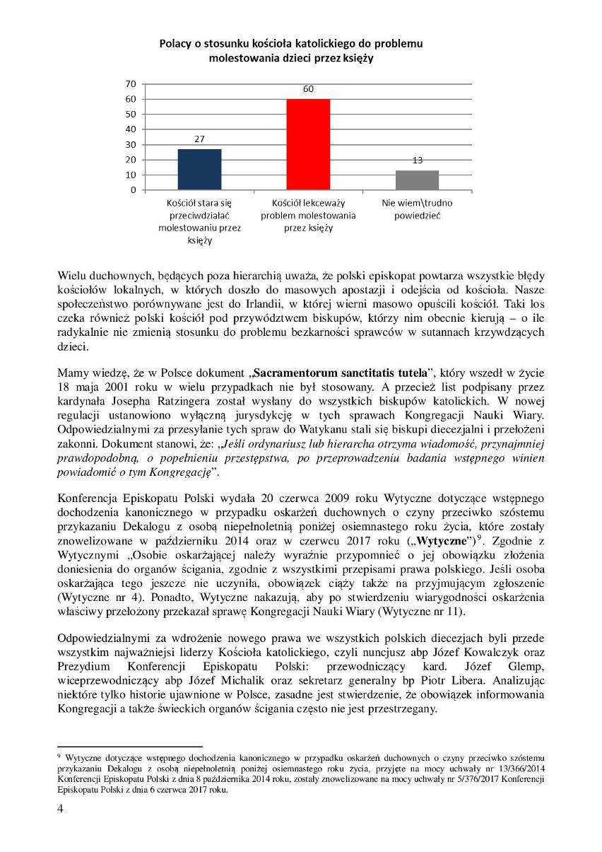 Pedofilia w kościele. Oto kapłani, którzy ukrywali księży pedofilów [raport "Nie lękajcie się"]