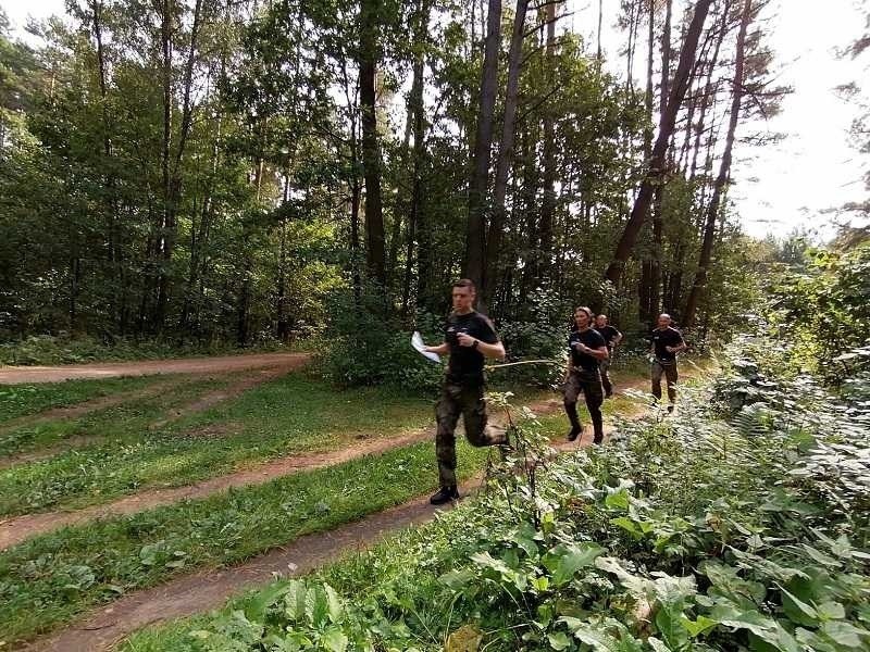 Drużynie BiOSG wystąpiła w składzie  mjr SG Tomasz Skawiński...