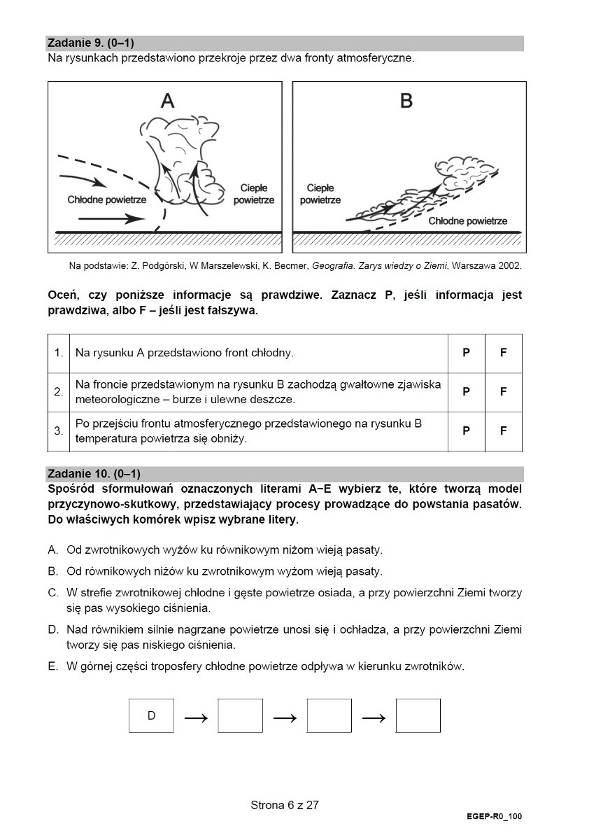 MATURA PRÓBNA Z GEOGRAFII 2021 - ODPOWIEDZI >>>;nf...