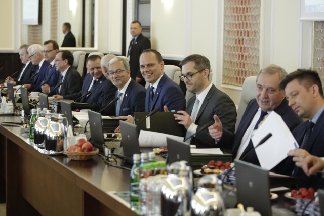 Posiedzenie nowej Rady Ministrów