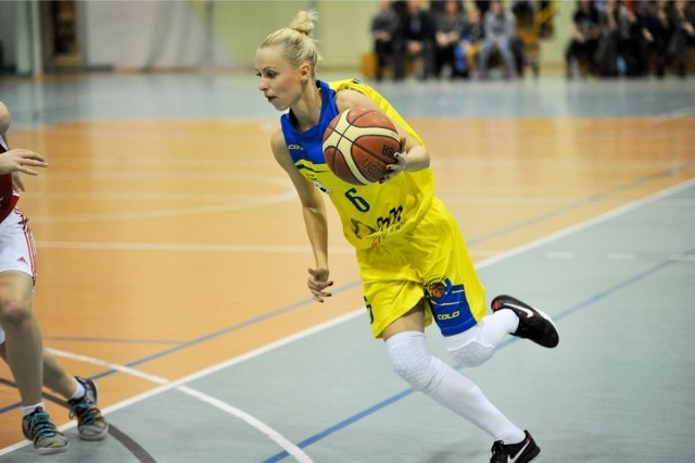 Justyna Zielonka zdobyła najwięcej punktów dla zespołu Chrobrego - trzynaście.