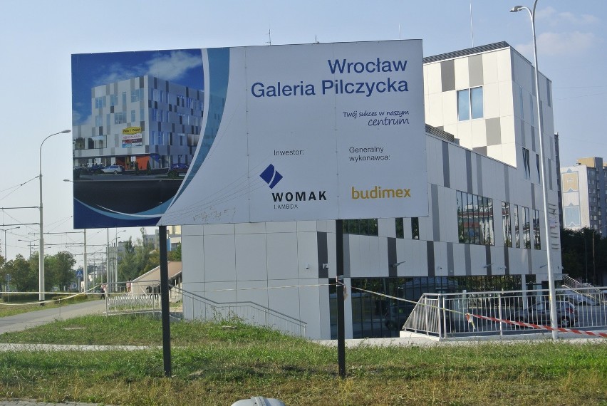 Nowa galeria powstała między ul. Pilczycką, Dokerską a...