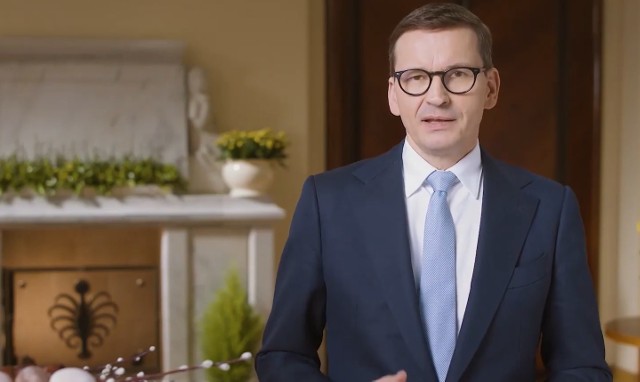 Premier Mateusz Morawiecki życzył Polakom na Wielkanoc "powrotu do normalności"