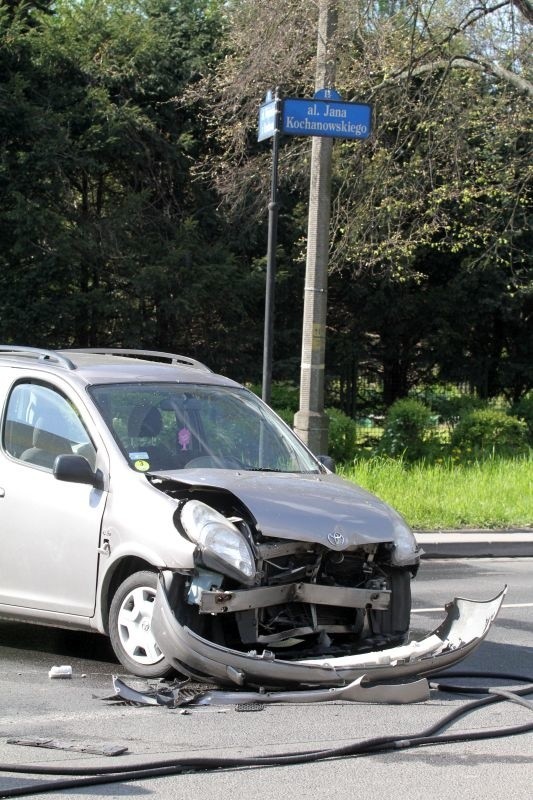 Wypadek na Kochanowskiego we Wrocławiu