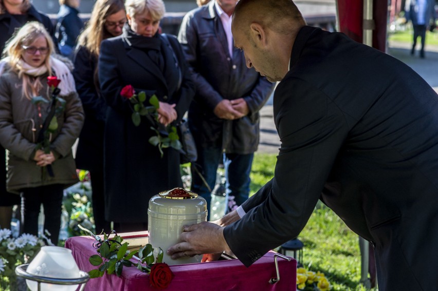 Pogrzeb Jerzego Bzdęgi, byłego bramkarza Olimpii i Warty...