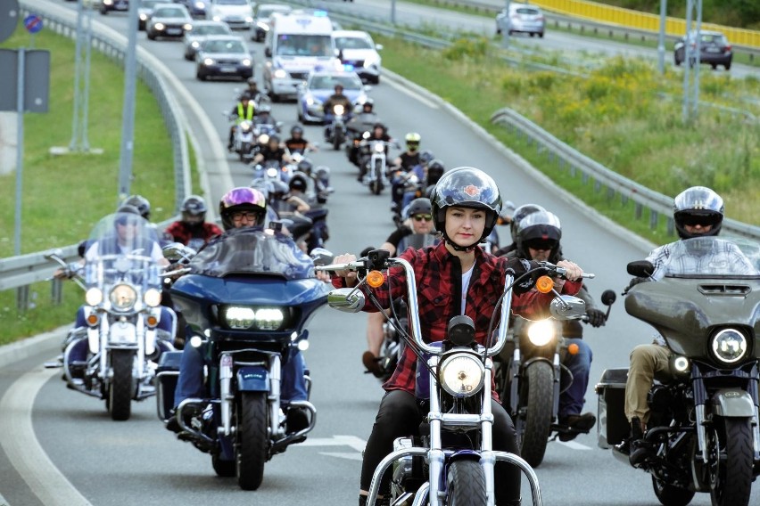 Wielka parada motocyklistów przejechała ulicami Białegostoku