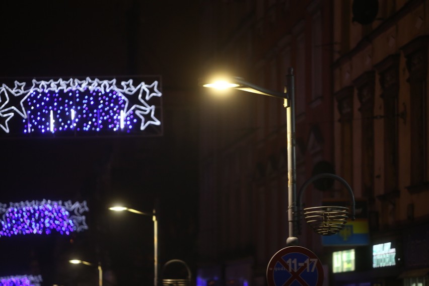 Nowe oświetlenie w Chorzowie jest m.in. na ulicy Wolności