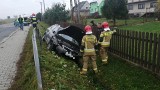 Podhale. Wypadek dwóch samochodów osobowych w rejonie Czarnego Dunajca. Są ranni [ZDJĘCIA]