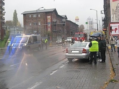 Wypadek w Chorzowie na Katowickiej
