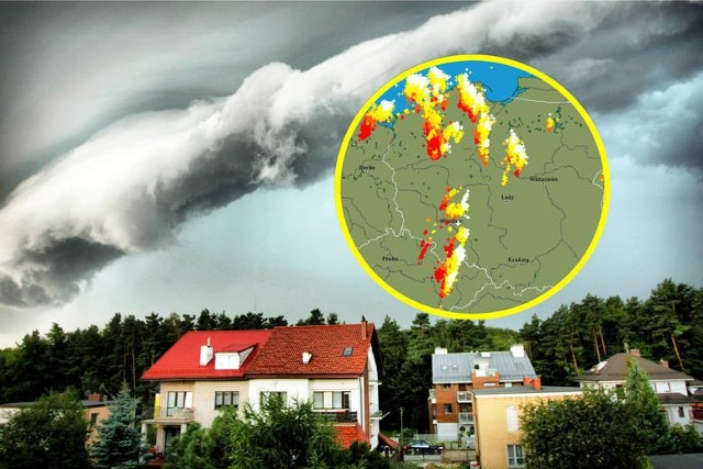 Ostrzeżenia pogodowe IMGW, środa, 25 lipca 2018. Gdzie jest burza - sprawdź na radarze burzowym ONLINE.