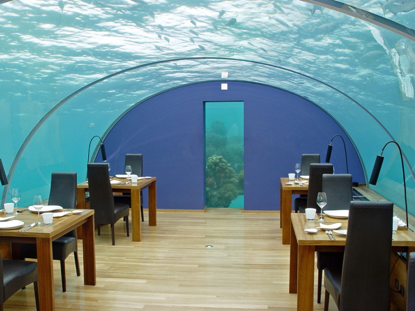 Ithaa Undersea Restaurant - Malediwy...