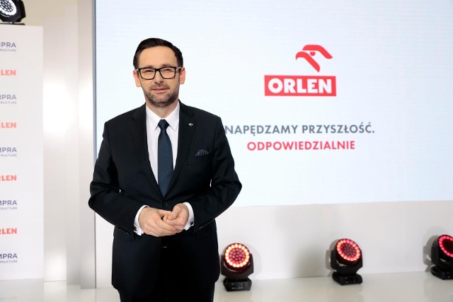 „Słowa, które padły w Pabianicach, powinny przekreślać Tuska jako uczestnika debaty publicznej” – odpowiedział prezes PKN Orlen.