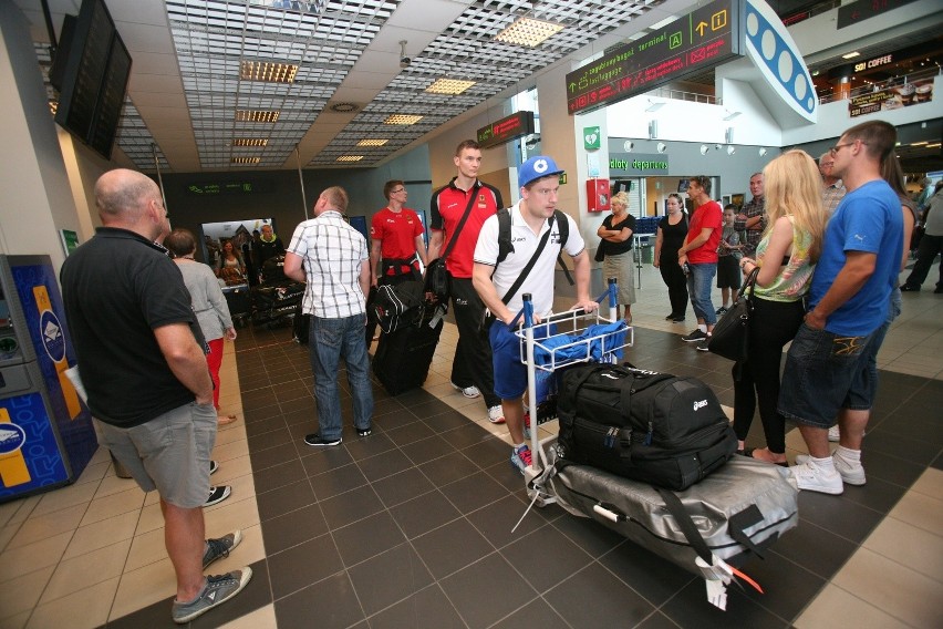 FIVB Mistrzostwa Świata w siatkówce 2014: Niemcy i Finowie już w Katowicach [ZDJĘCIA]