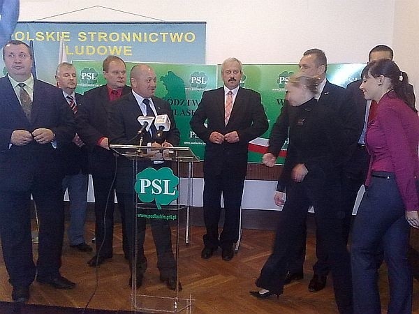 Marek Sawicki, minister rolnictwa z PSL w Białymstoku