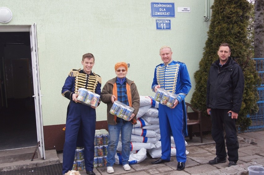 W niedzielę cyrkowcy z Cyrku Zalewski przekazali dla...