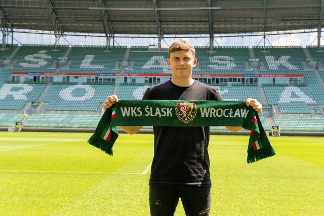 Jakub Lutostański piłkarzem Śląska Wrocław